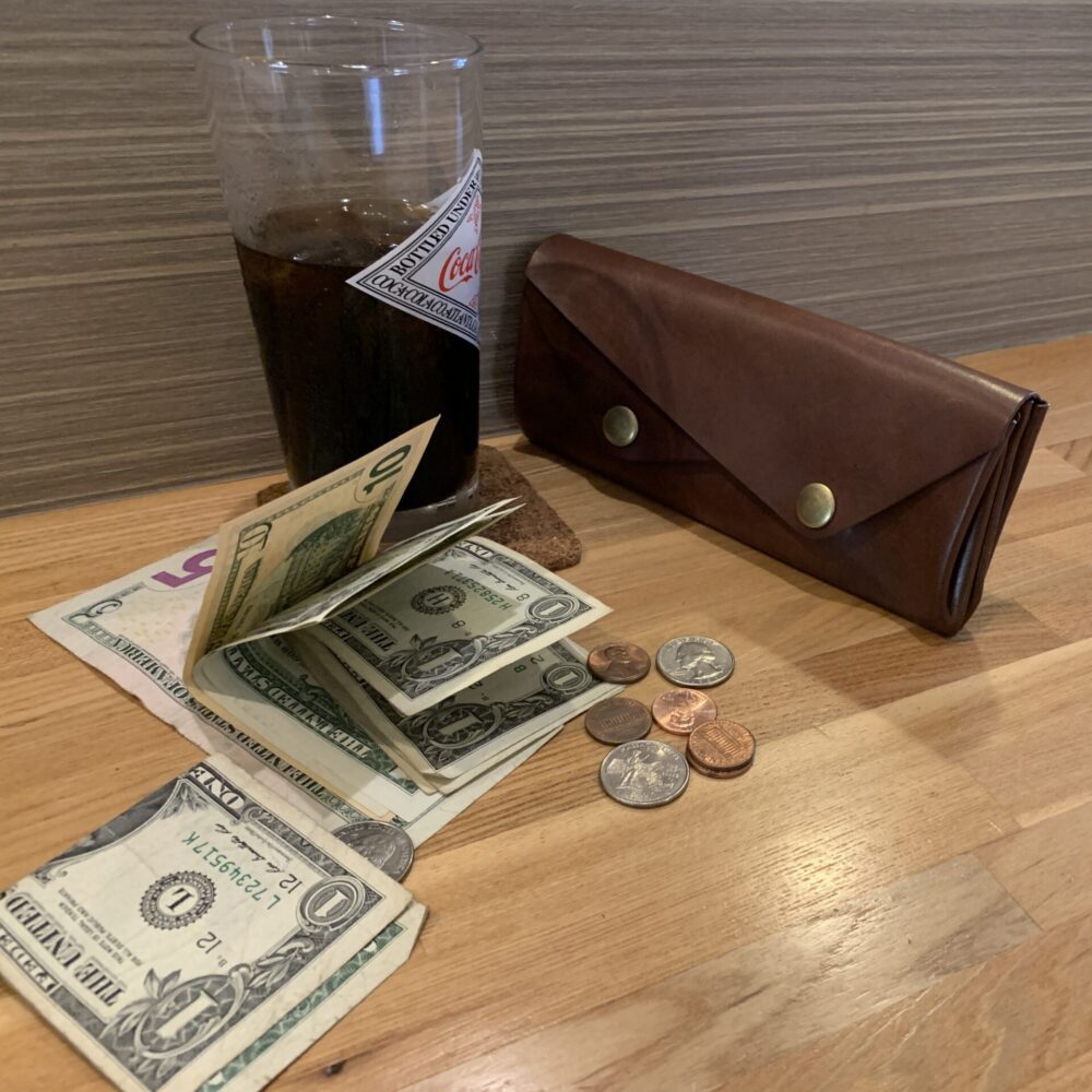 【本革】アコーディオンウォレット 本革 アコーディオン ウォレット 緑の財布 防盗カードケース
